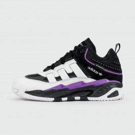 кроссовки Adidas Niteball White / Purple Winter