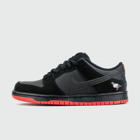 кроссовки Nike SB Dunk Low Black Red