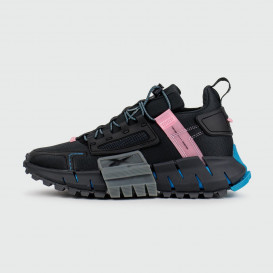 кроссовки Reebok Zig Kinetica Edge Black / Blue Wmns кроссовки Reebok Zig Kinetica Edge Black / Blue Wmns
