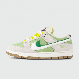 кроссовки Nike Dunk Low SE 85 Double Swoosh Green Grey кроссовки Nike Dunk Low SE 85 Double Swoosh Green Grey