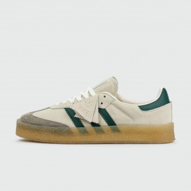 кеды Adidas Samba x Clarks Fieg Grey Green Stripes