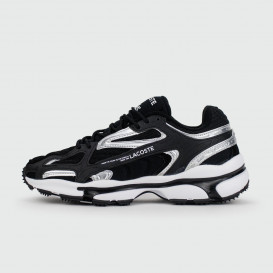 кроссовки Lacoste L003 2K24 Black / Silver / White