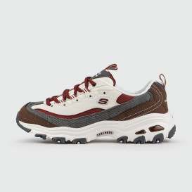 кроссовки Skechers D'Lites Brown / White Wmns кроссовки Skechers D'Lites Brown / White Wmns